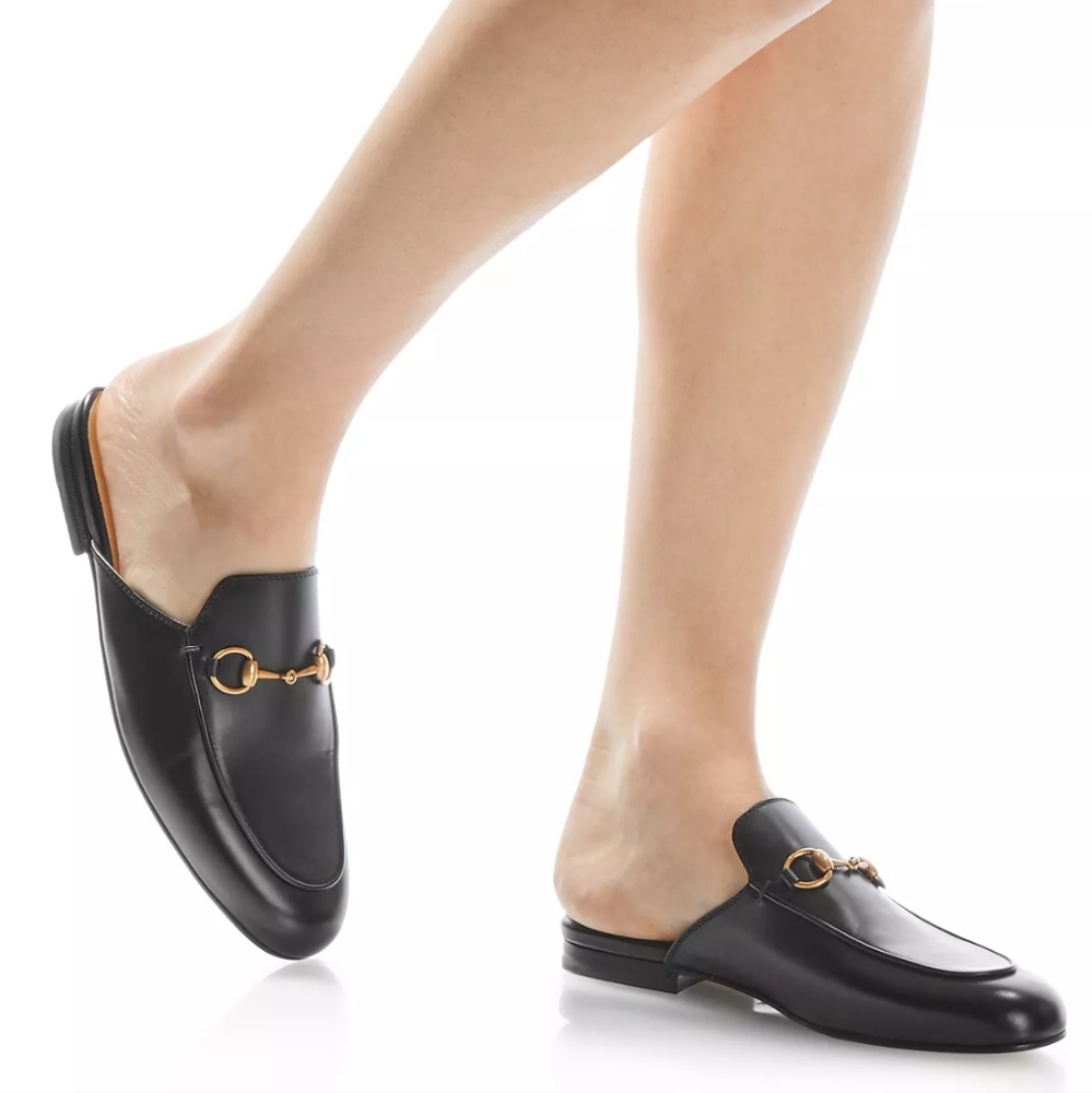 Gucci Princetown Leather Slipper - Picture 2 of 14